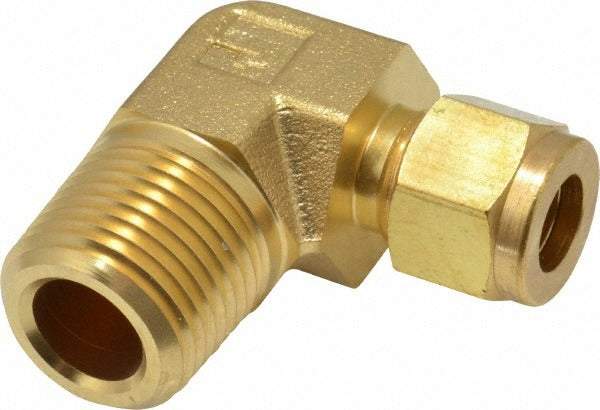 PARKER Parker 6MSEL8N-B Compression Male Elbow 1/2 in Brass
