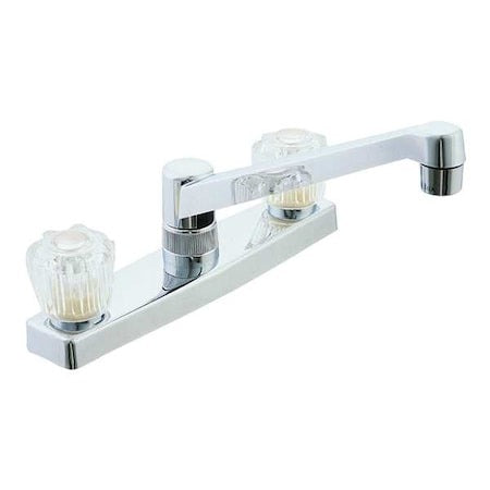EASTMAN EASTMAN10122 10122 Straight Kitchen Faucet Chrome