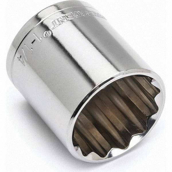 CRESCENT Crescent CDS66N Hand Socket 1/2 in Drive 1-1/4 in 12-point