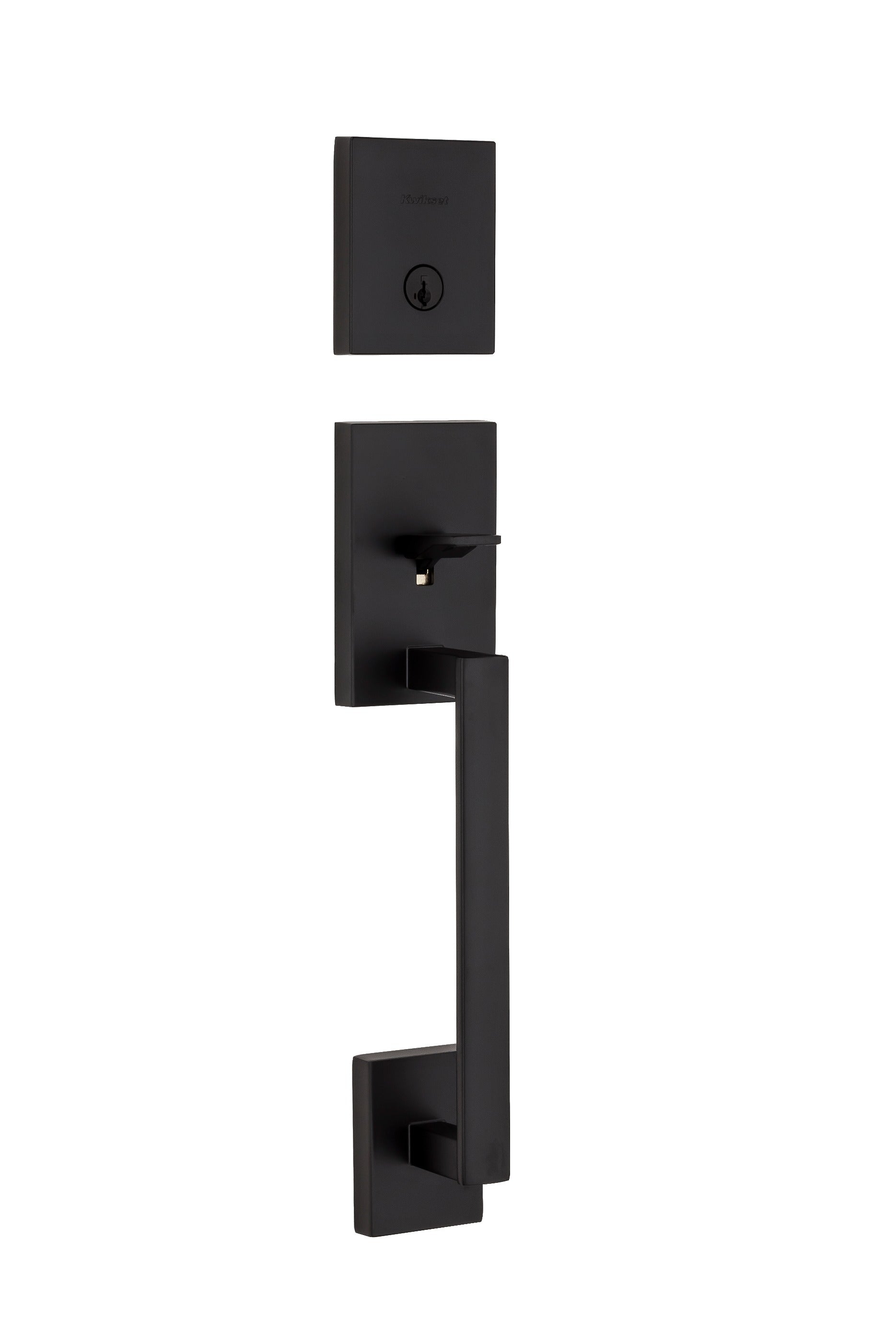 KWIKSET Kwikset 818SCELIP-514S.STRKP Exterior Handleset Matte Black