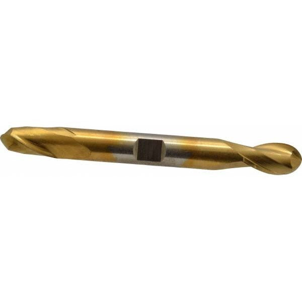 CLEVELAND CONTROLS Cleveland C39150 Ball End Mill 0.375 in 2 Flute Hss Tin