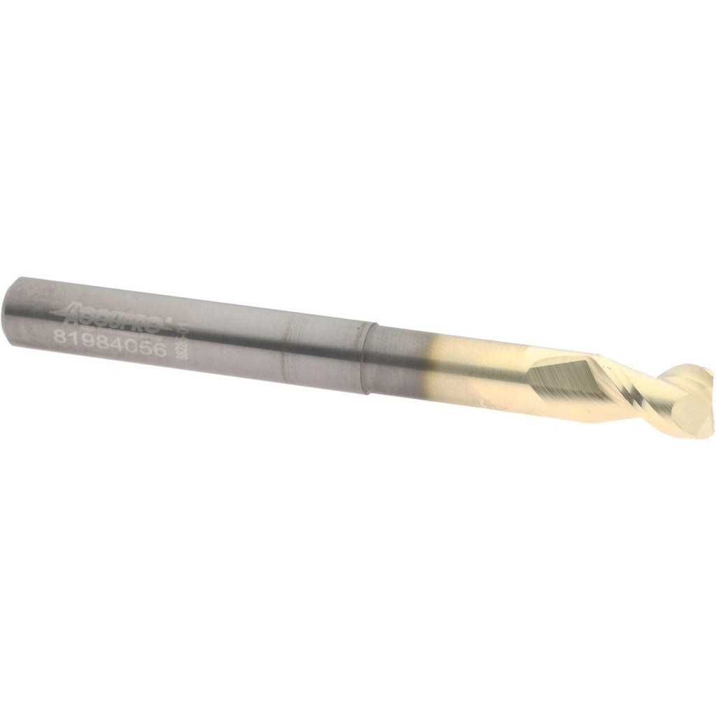 ACCUPRO Accupro 95171819 Square End Mill 1/4 in 2 Flute Carbide Zrn