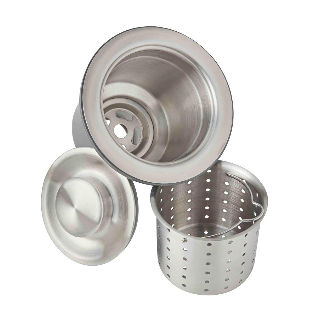 BSC PREFERRED Bsc Preferred LKDD Deep Strainer Basket 3-1/2 Inch Drain