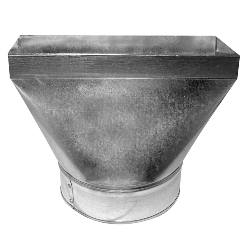 METALCRAFT Metalcraft 273106 Wallstack Boot 10x3.25 in 6 in Duct