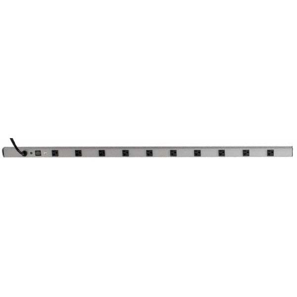 WIREMOLD Wiremold 4810BCS20R Power Outlet Strip 10-outlet Rack