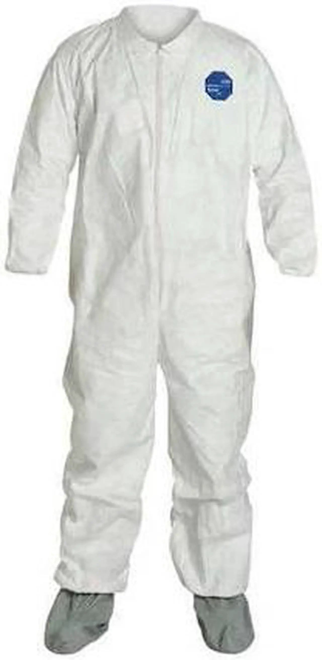 DUPONT Dupont TY121SWHXL0025NS Tyvek Coveralls With Attached Boots X-Large 25 Pack