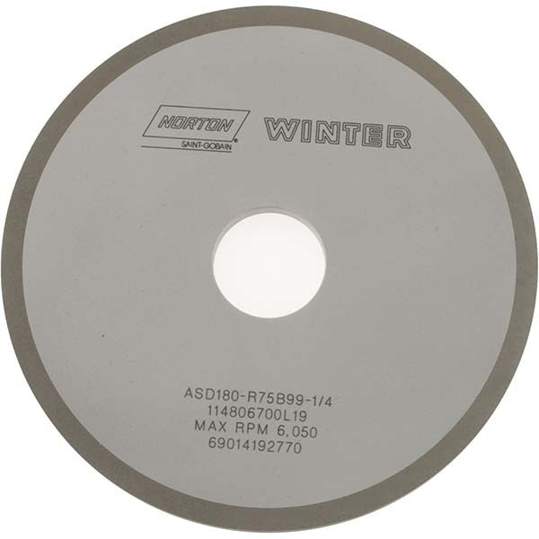 NORTON Norton 69014192770 Diamond Grinding Wheel 180 Grit 6in