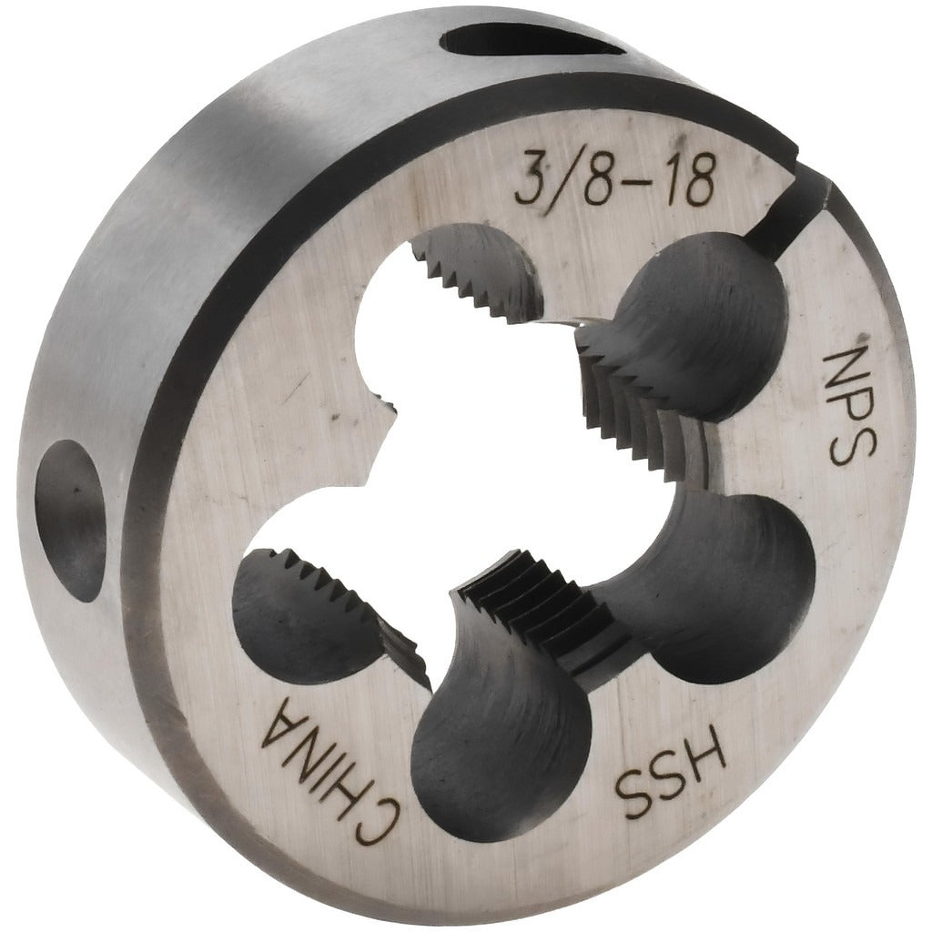 VALUE COLLECTION Value Collection 315-2224 Adjustable Pipe Die 3/8-18 Nps