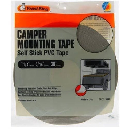 FROST KING Frost King V447H Camper Mounting Tape 1-1/4-Inch x 3/16-Inch x 30-Feet