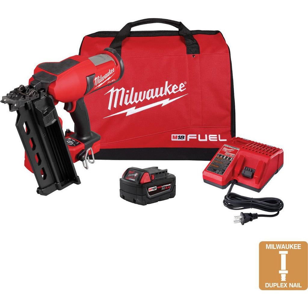 MILWAUKEE Milwaukee Tool 2844-21 M18 Fuel 18V Finish Nailer Kit