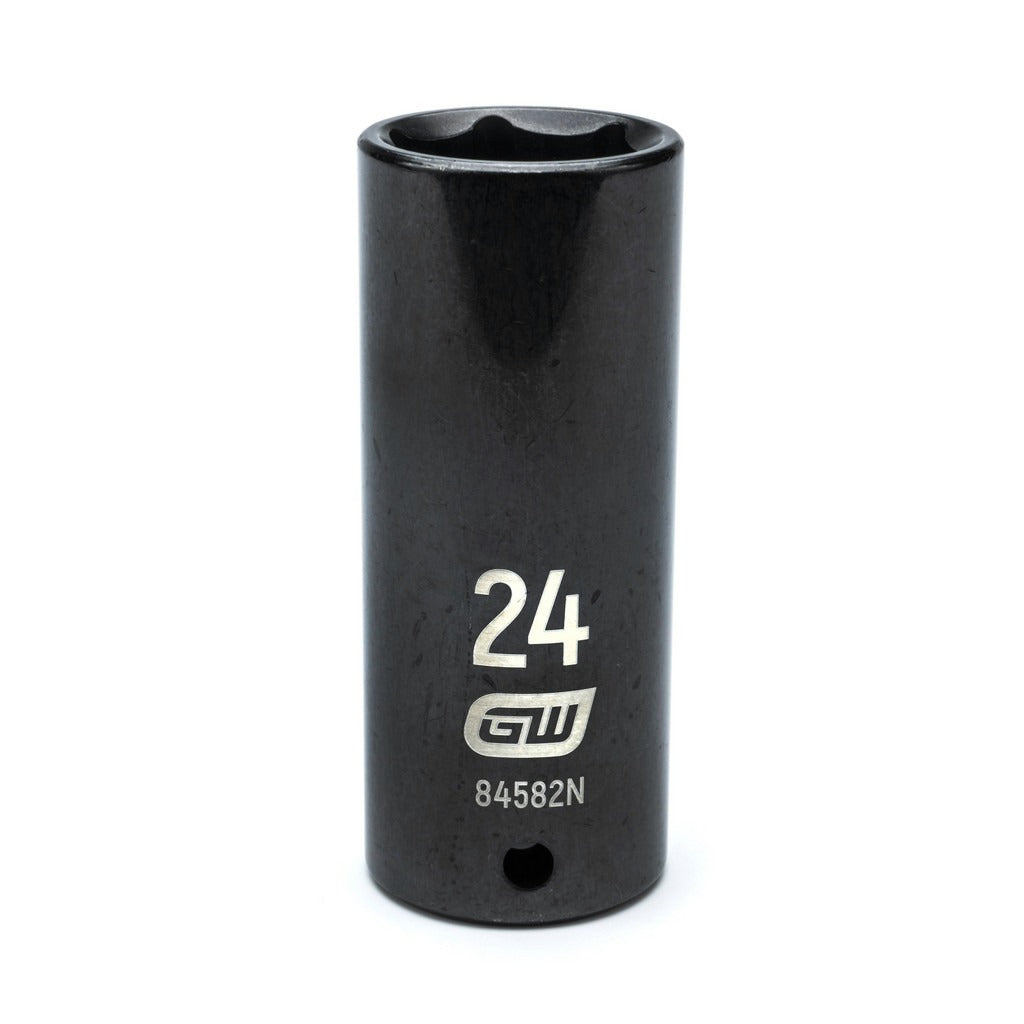 GEARWRENCH Gearwrench 84582N Impact Socket 1/2 in Drive 24mm