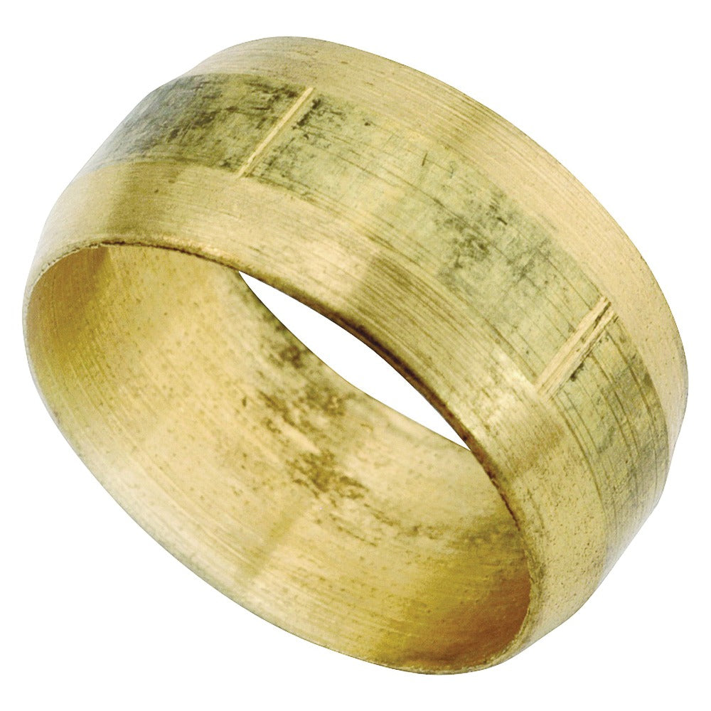 ANDERSON METALS Anderson Metals 730060-04 1/4 In Low Lead Brass Compression Sleeve (5-Pack)