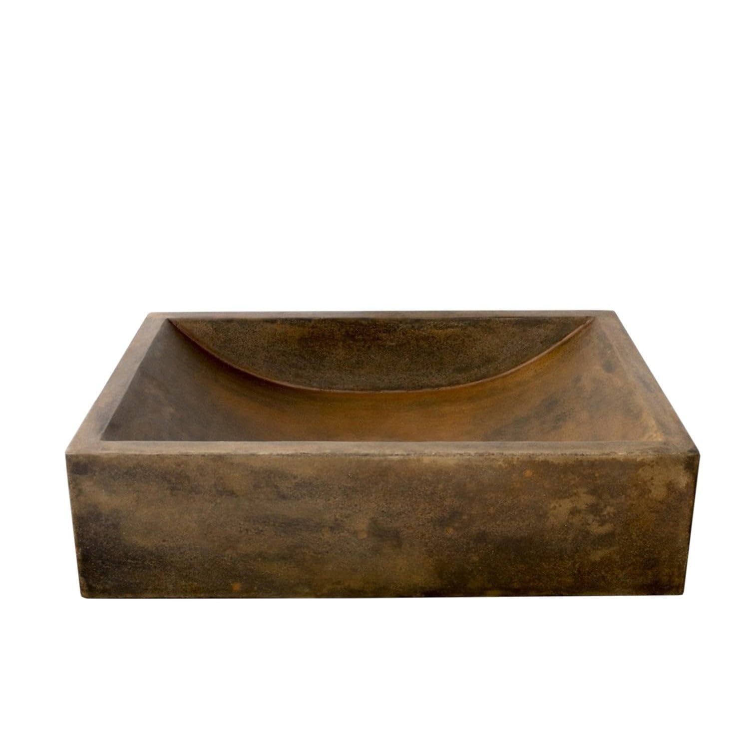 BARCLAY Barclay 5-321CTB Rectangular Above Counter Basin Black Terrazzo