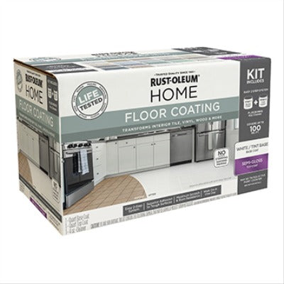 RUST-OLEUM Rust-oleum 360099 Semi-gloss Floor Coating Kit