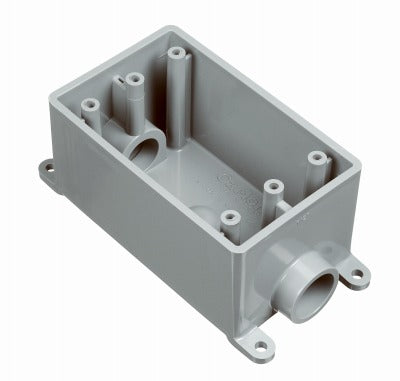 ABB INSTALLATION PRODUCTS Abb E981EFN-CTN Pvc Field Service Continuous Box Single Gang