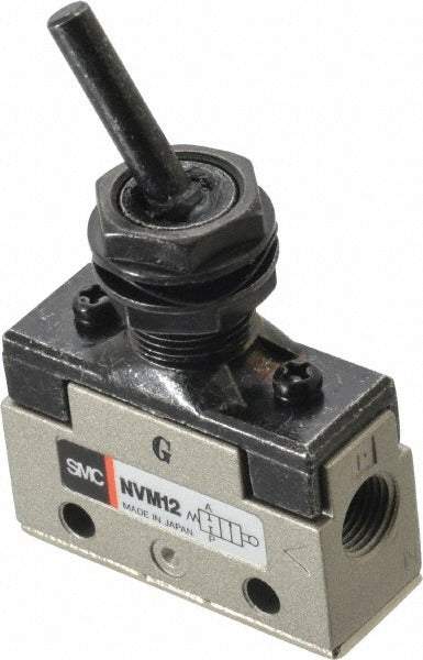 SMC Smc Pneumatics VM120-N01-08A 2-way Valve Toggle Lever