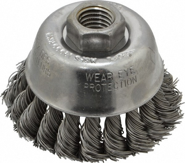 OSBORN Osborn 0003356100 Knotted Cup Brush 2-3/4 in Steel