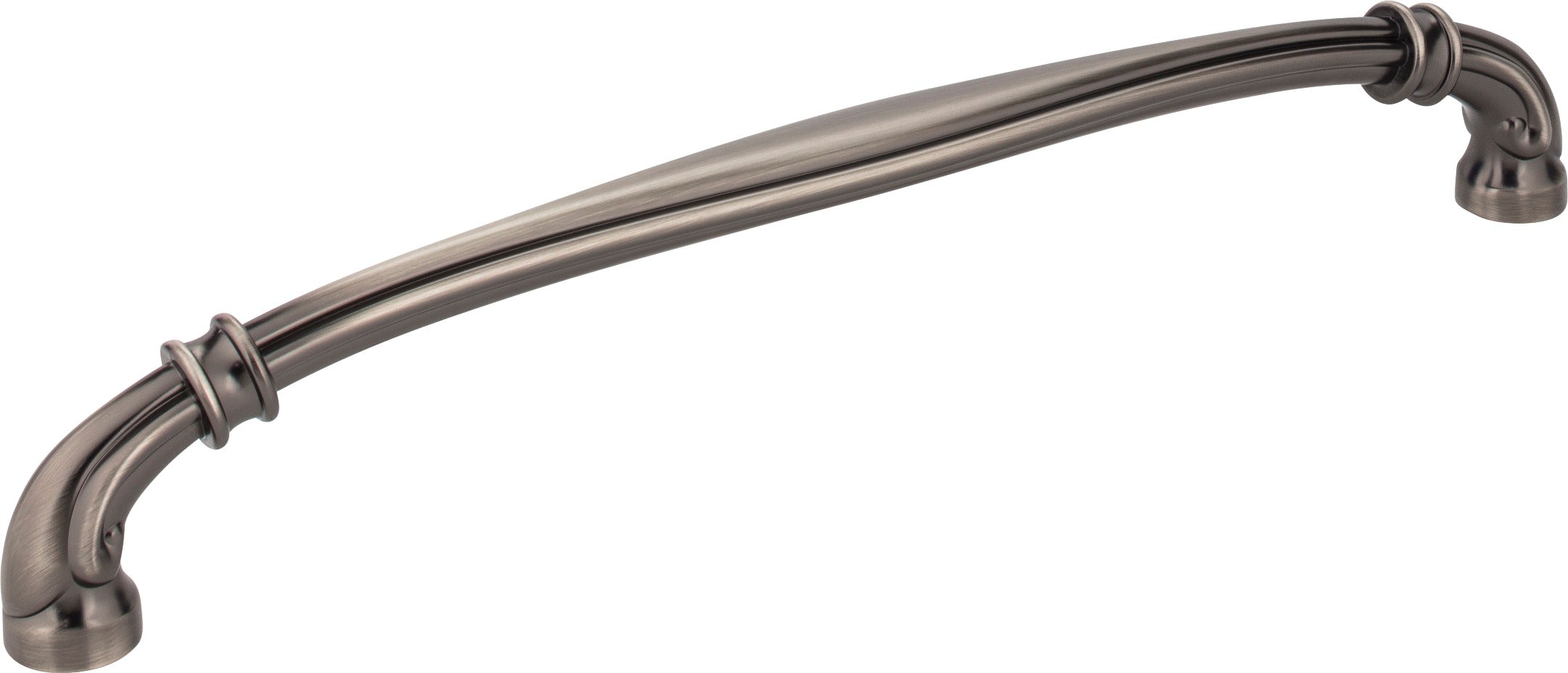 JEFFREY ALEXANDER Jeffrey Alexander 317-12BNBDL Appliance Pull Brushed Pewter