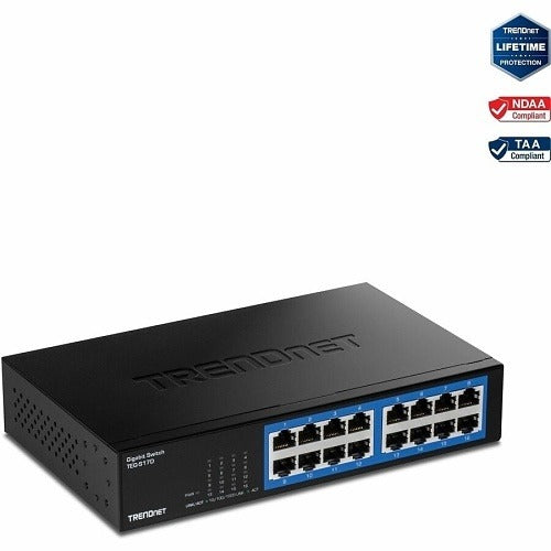 TRENDNET Trendnet TEG-S17D 16-port Gigabit Desktop Switch