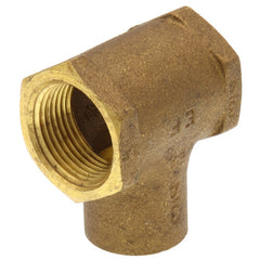 Everflow FFCT0034-NL 3/4 FxFxC Cast Brass Tee (Lead Free)