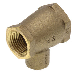 Everflow FFCT1234-NL 1/2 X 3/4 X 1/2 NOM Cast Brass Reducing Tee F X F X C Lead Free