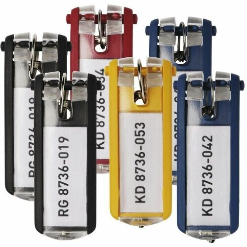 DURABLE Durable Office Products DBL195701 Key Tags Label Window 6PK