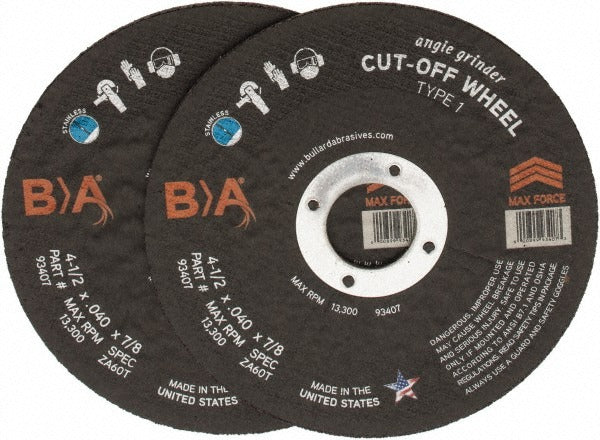 VALUE COLLECTION Value Collection KP10337 Cut-off Wheel 4.5 in 60 Grit