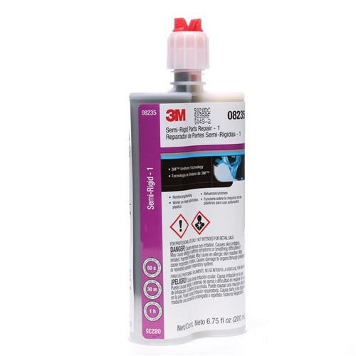 3M 3M 7010327900 Semi-Rigid Parts Repair-3 200 mL Cartridge (6 per case) 08237