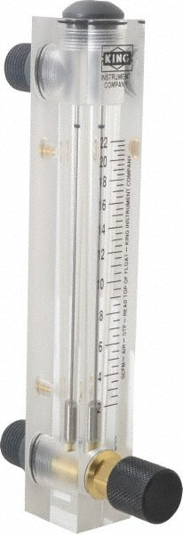 KING TECHNOLOGY King 75302115C-07 Panel Mount Flowmeter 22 Scfm 125 Psi