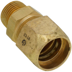 TracPipe FGP-SFST-500 Straight Fitting 1/2 Inch MNPT x TracPipe PS-II/CounterStrike End 2-1/8 Inch Length