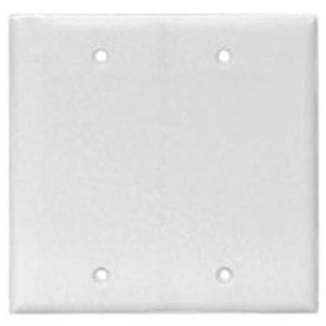 EATON 2037W-BOX Eaton Wiring Devices 2000 Mid-Sized Blank Wallplate 2 Gangs