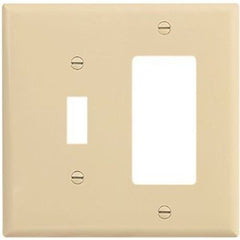 Crouse-Hinds PJ126V EWD PJ126V Wallplate 2G Toggle/Deco