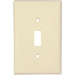 Eaton PJ1V Wallplate 1G Toggle Poly M