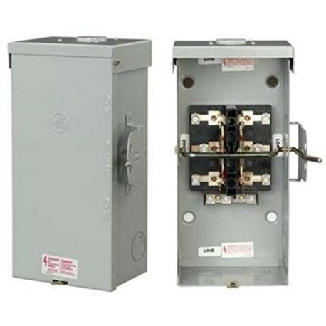 GE TC10324R Emergency Power Transfer Switch, 120/240 V, 200 A, 15 hp