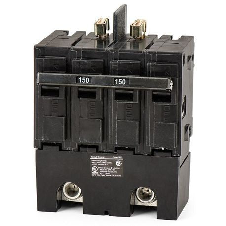 Siemens Q2150B 2-Pole 120/240 VAC 150 Amp 10 kA Common Trip Molded Case Circuit Breaker