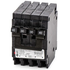 Siemens Q24030CT2 Quadplex Circuit Breaker, 40A-30A, 120/240V AC