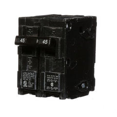 Siemens Q245 2-Pole 120/240 VAC 45 Amp 10 kA Plug-In Common Trip Circuit Breaker