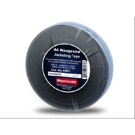 Plymouth Rubber 3881 Jacketing Tape, Fire and Abrasion Resistant