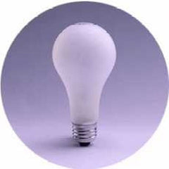 Sylvania 200A21-130V/15543 Ecologic A21 Incandescent Lamp 200 Watt 130 Volt