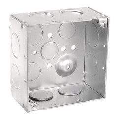 Crouse-Hinds TP444 Square Outlet Box Steel 4 x 4 x 1-1/2 Inch Replacement MPN