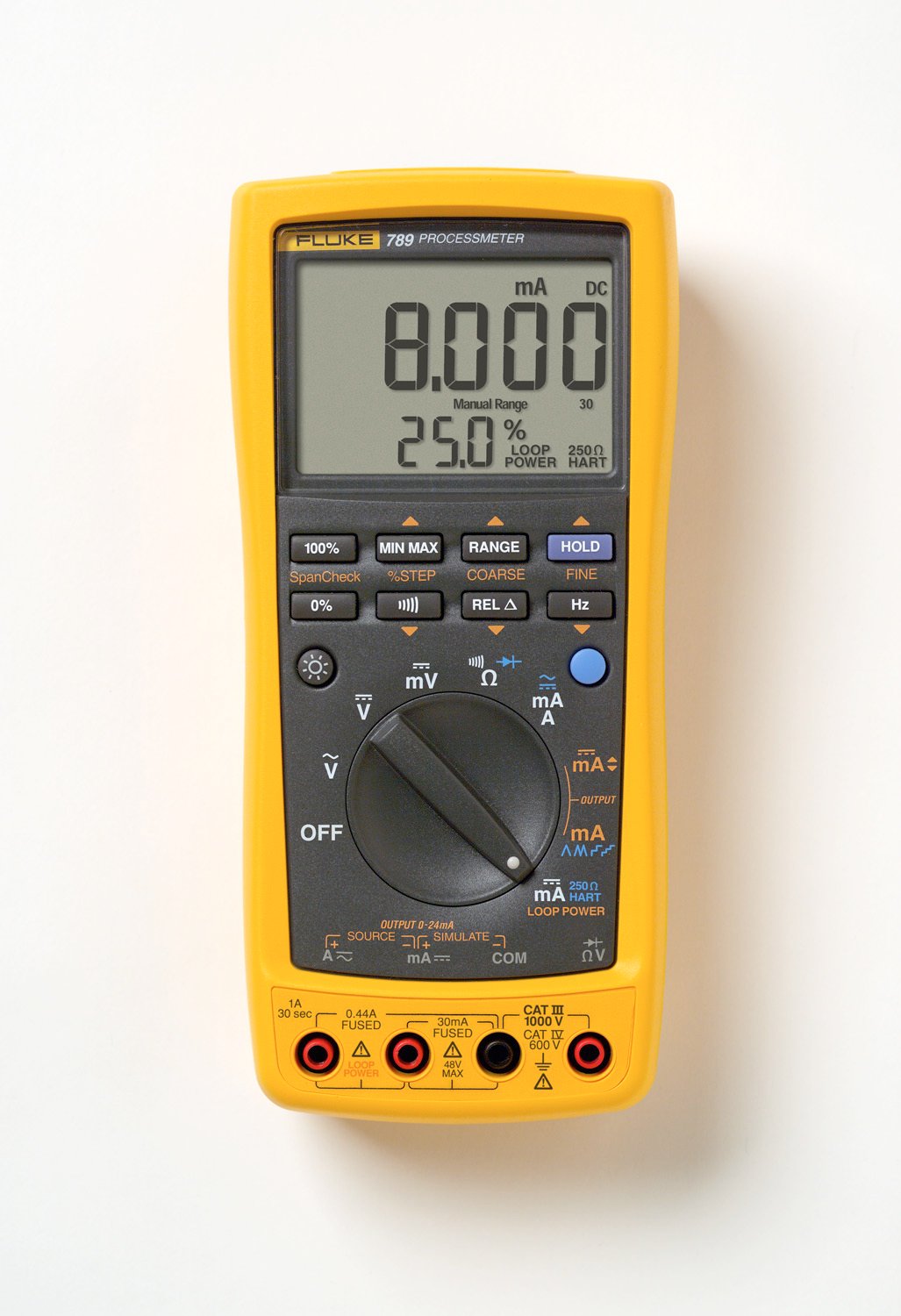 Fluke FLUKE-789 ProcessMeter Digital Multimeter and mA Loop Calibrator