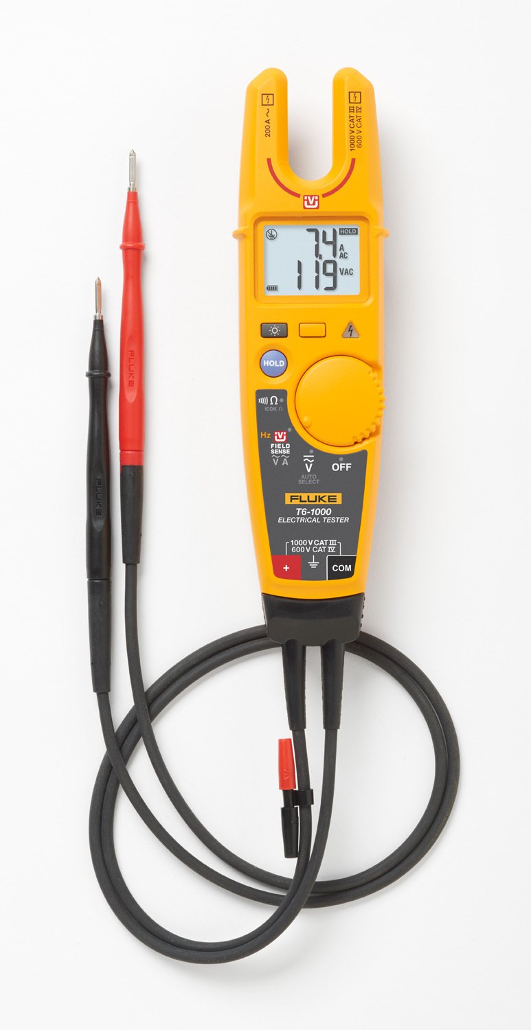 Fluke T6-1000 Electrical Tester with FieldSense, 1000V