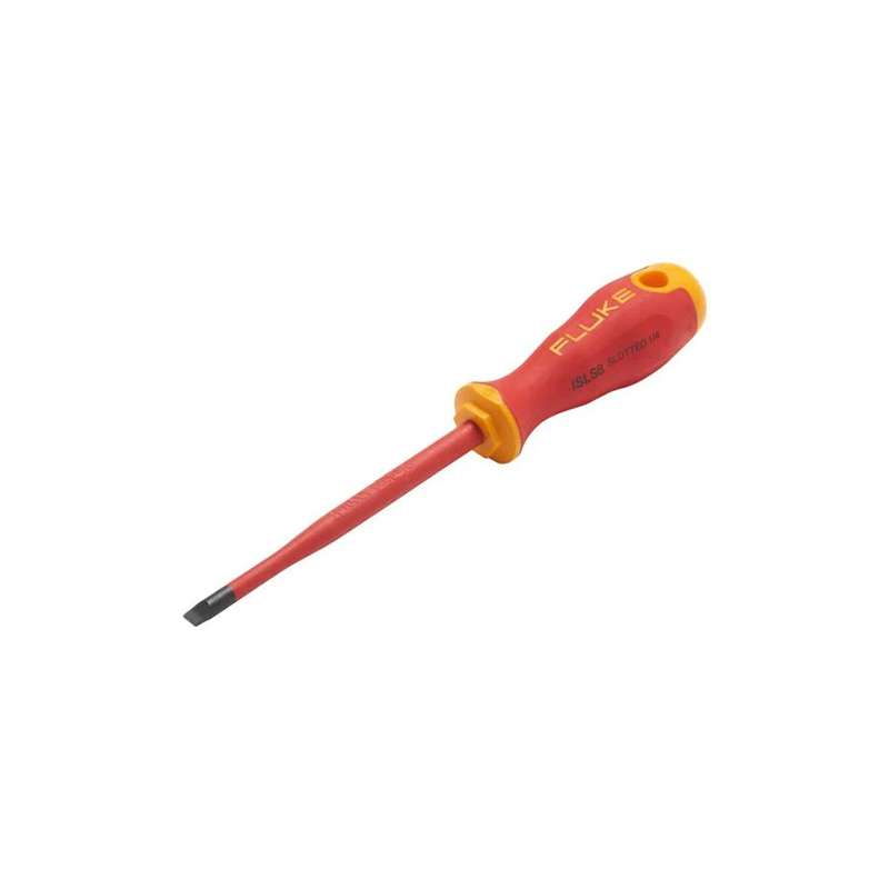 Fluke 5067298 ISLS8 Insulated Slotted Screwdriver 1000V 1/4 X 5in