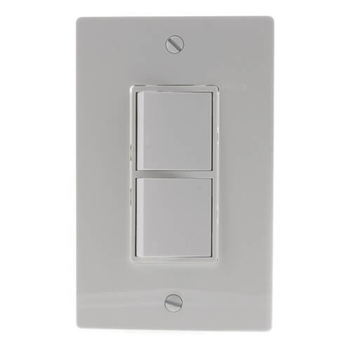 Panasonic FV-WCSW21-W WhisperControl 2-Function On/Off Wall Switch