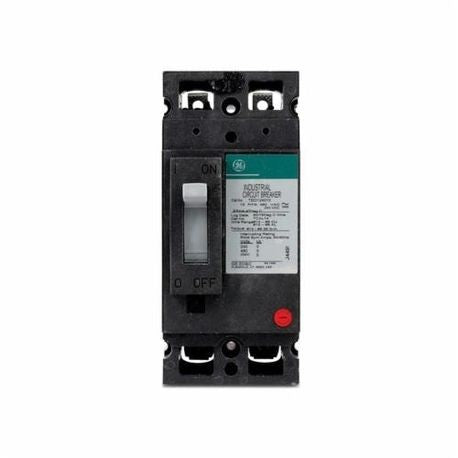 GE TED124020 Type TED Mid Tier Molded Case Circuit Breaker 480 VAC 20 A 18 kA 2 Poles Non-Interchangeable