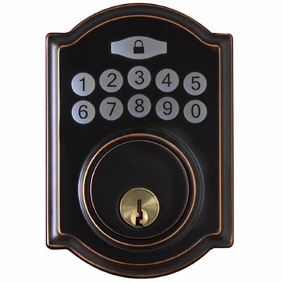 True Value TV221754 TGBRZ CASTELEC DEADBOLT