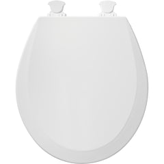 Bemis 500EC 000 Round Closed Front Toilet Seat in White