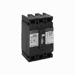 GE TED134015WL Type TED Thermal Magnetic Molded Case Circuit Breaker, 480 VAC/250 VDC, 15 A, 18/10 kA Interrupt, 3 Poles