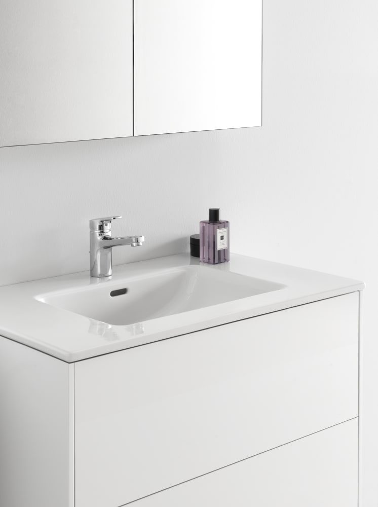 LAUFEN Laufen H8649612601041 Combipack 800 mm Slim washbasin with Base vanity unit 2 drawers
