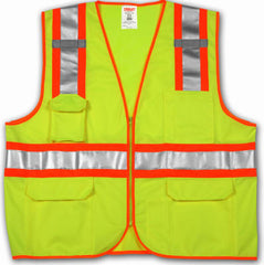 True Value V73852.L-XL LG/XL Lime/YEL Safe Vest